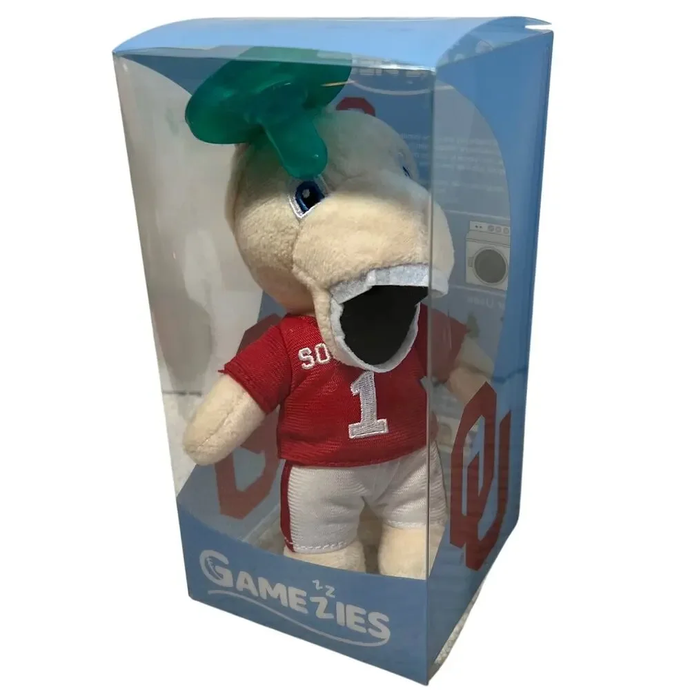 Gamezies University of Oklahoma Boomer Sooner Plush Silicone Pacifier